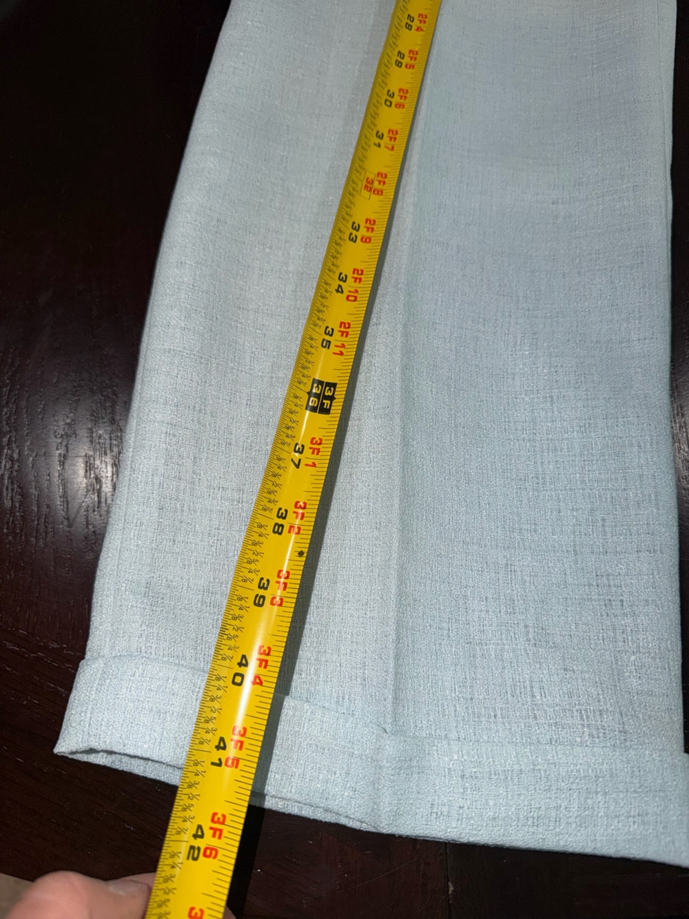 Vintage Korean Wool Blend Pant‎ Suit Light Blue Pastel 2pc Set Blazer & Trousers - Picture 11 of 16
